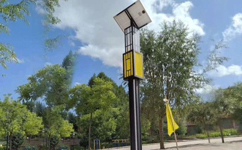 军垦路街道智慧路灯安装