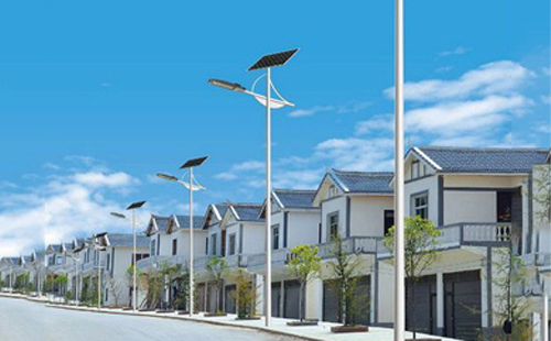 军垦路街道太阳能路灯配置与在乡村道路照明中的应用